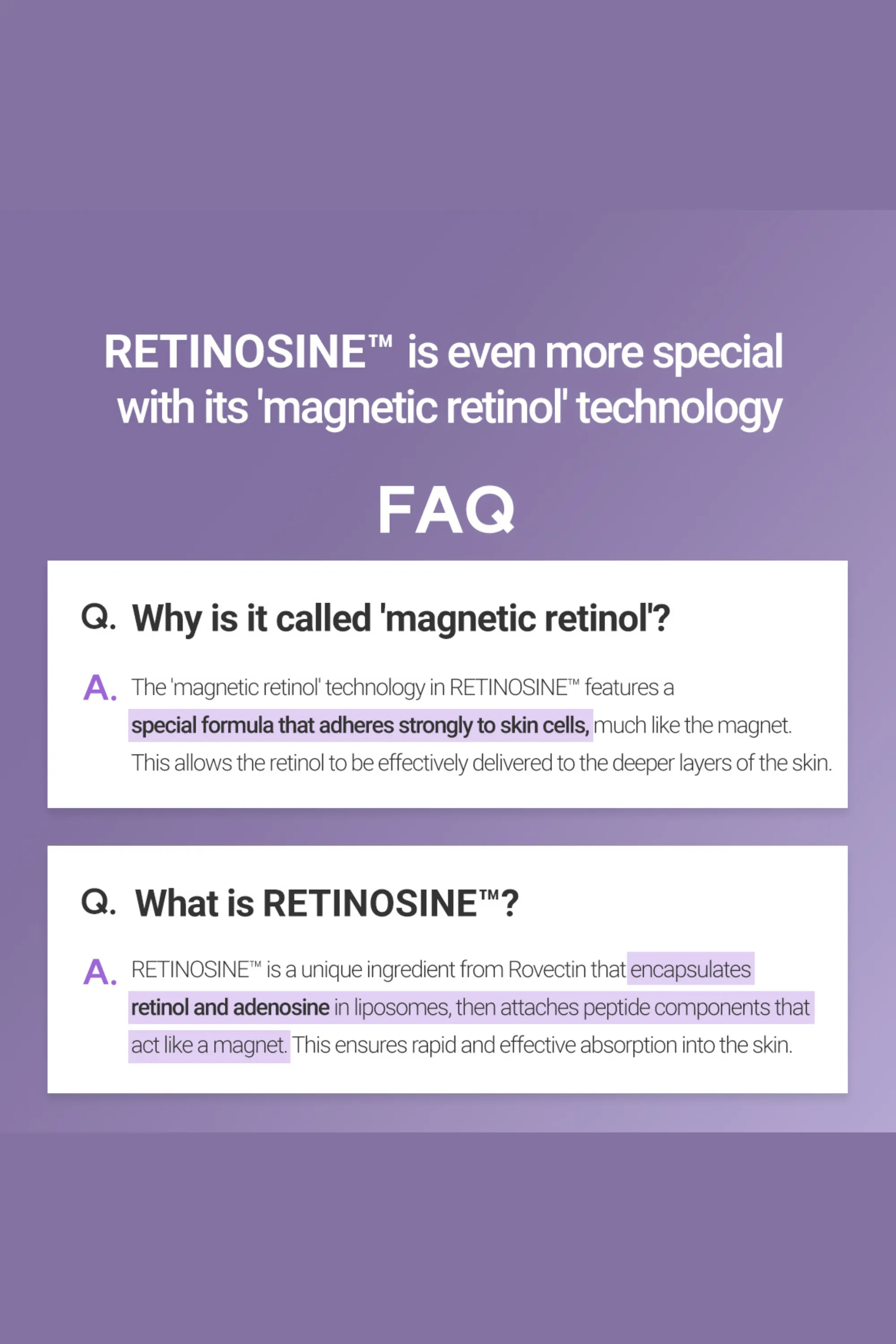 Retinosine Deep Intense Cream & Aqua Hyaluronic Essence