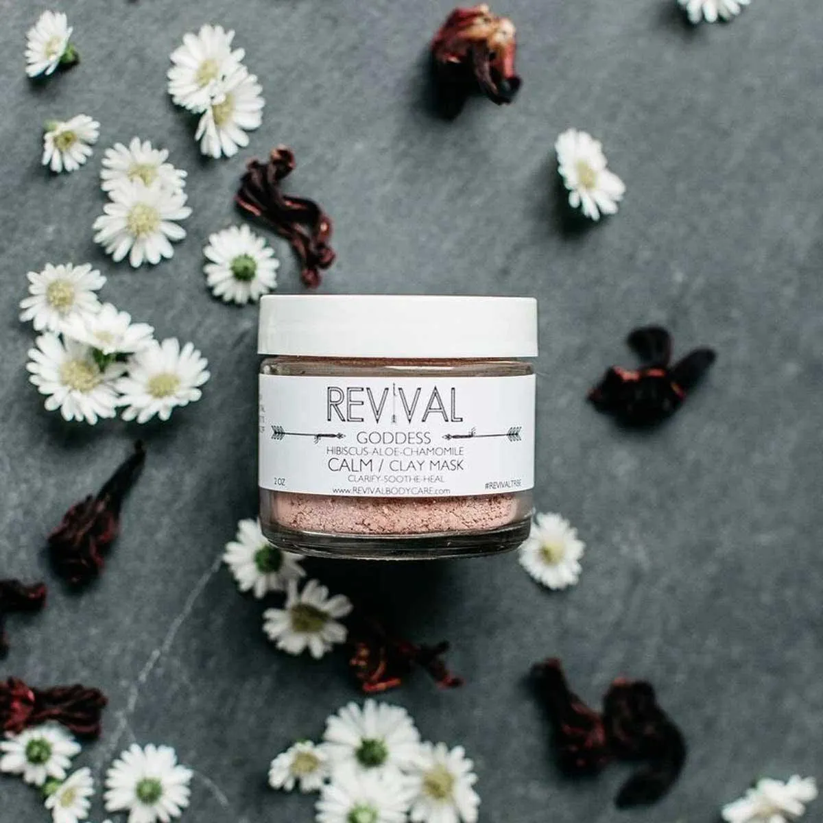 Revival Body Care Clay Mask - Goddess Pink Calm | FC-CLM