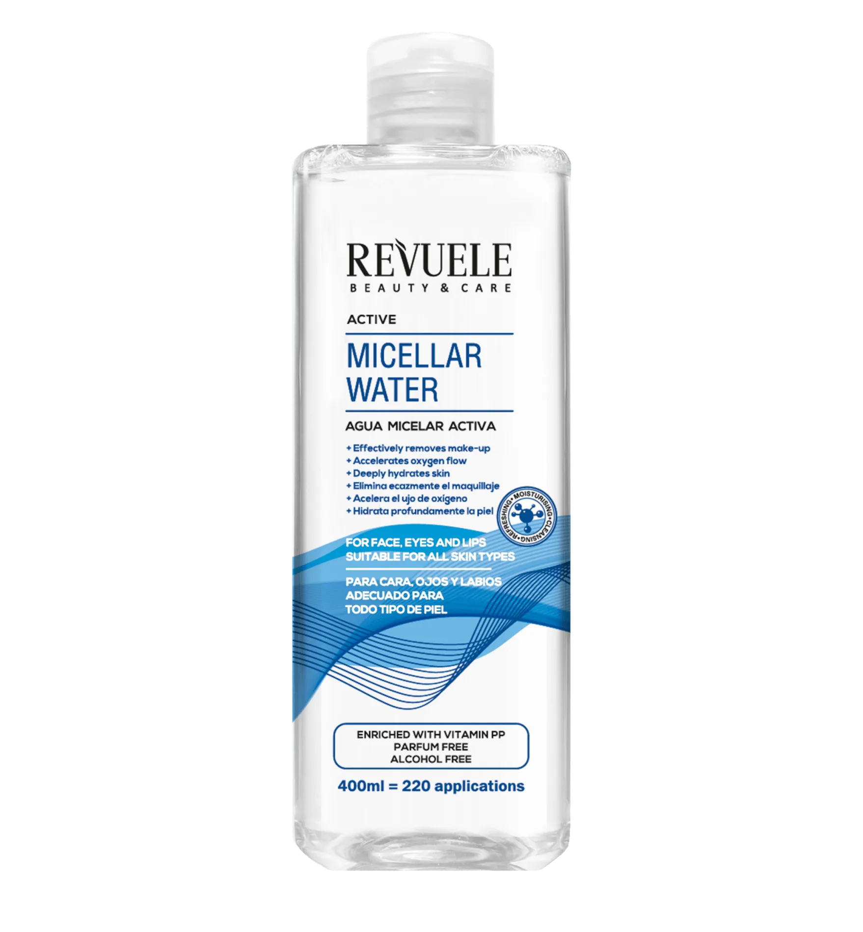 REVUELE MICELLAR WATER Active-400ml