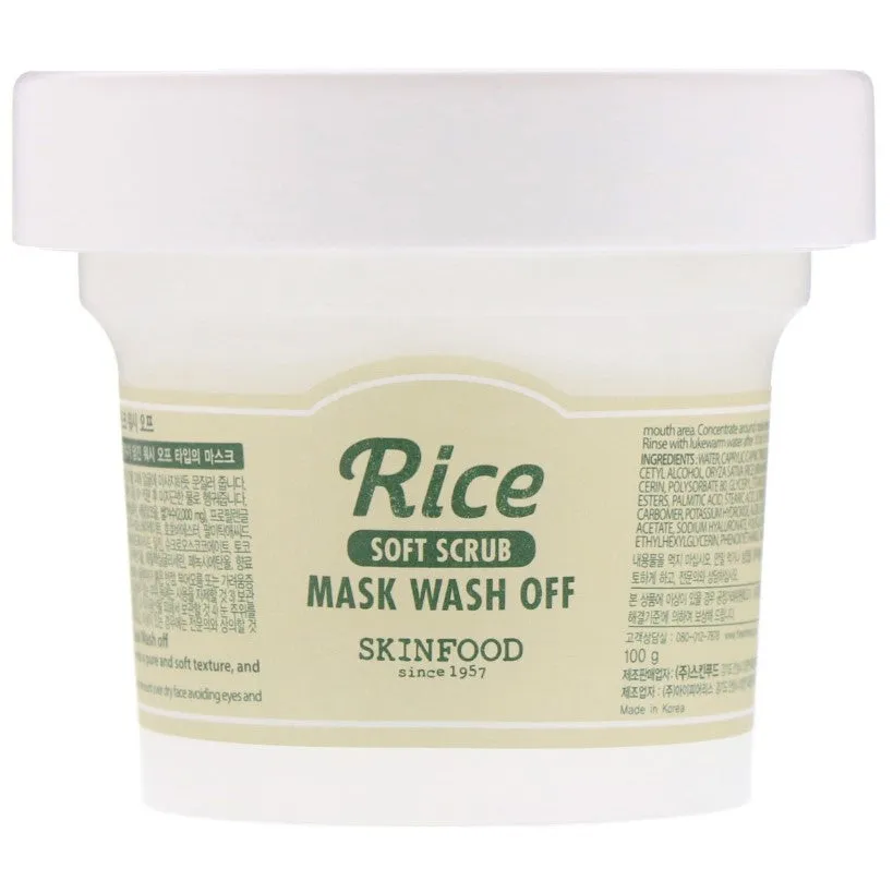 Rice Mask Wash Off
