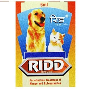 Ridd Anti-Tick and Flea Solution Controller (6 ml)