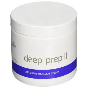 Rolyan Deep Prep II Soft Tissue Massage Creams 15 Oz Jar