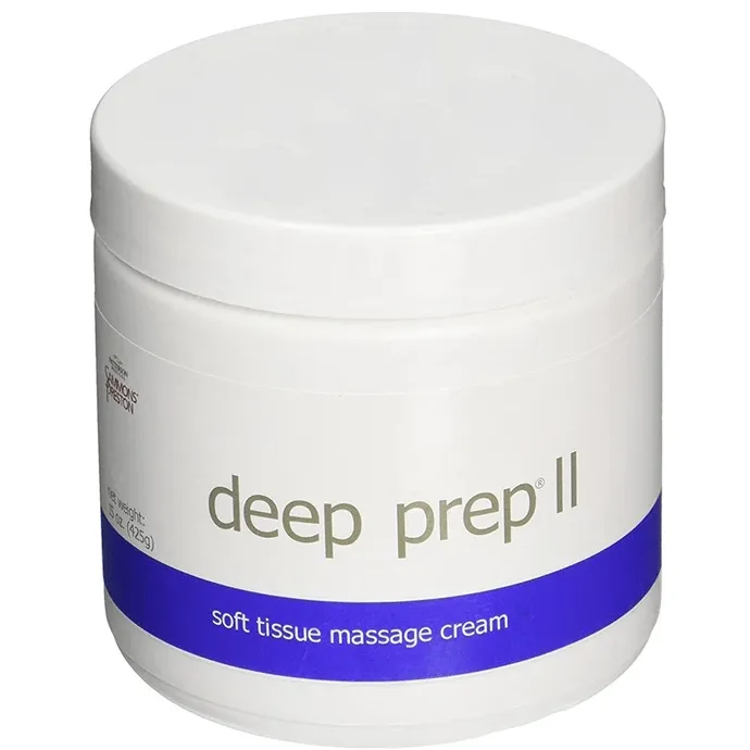 Rolyan Deep Prep II Soft Tissue Massage Creams 15 Oz Jar