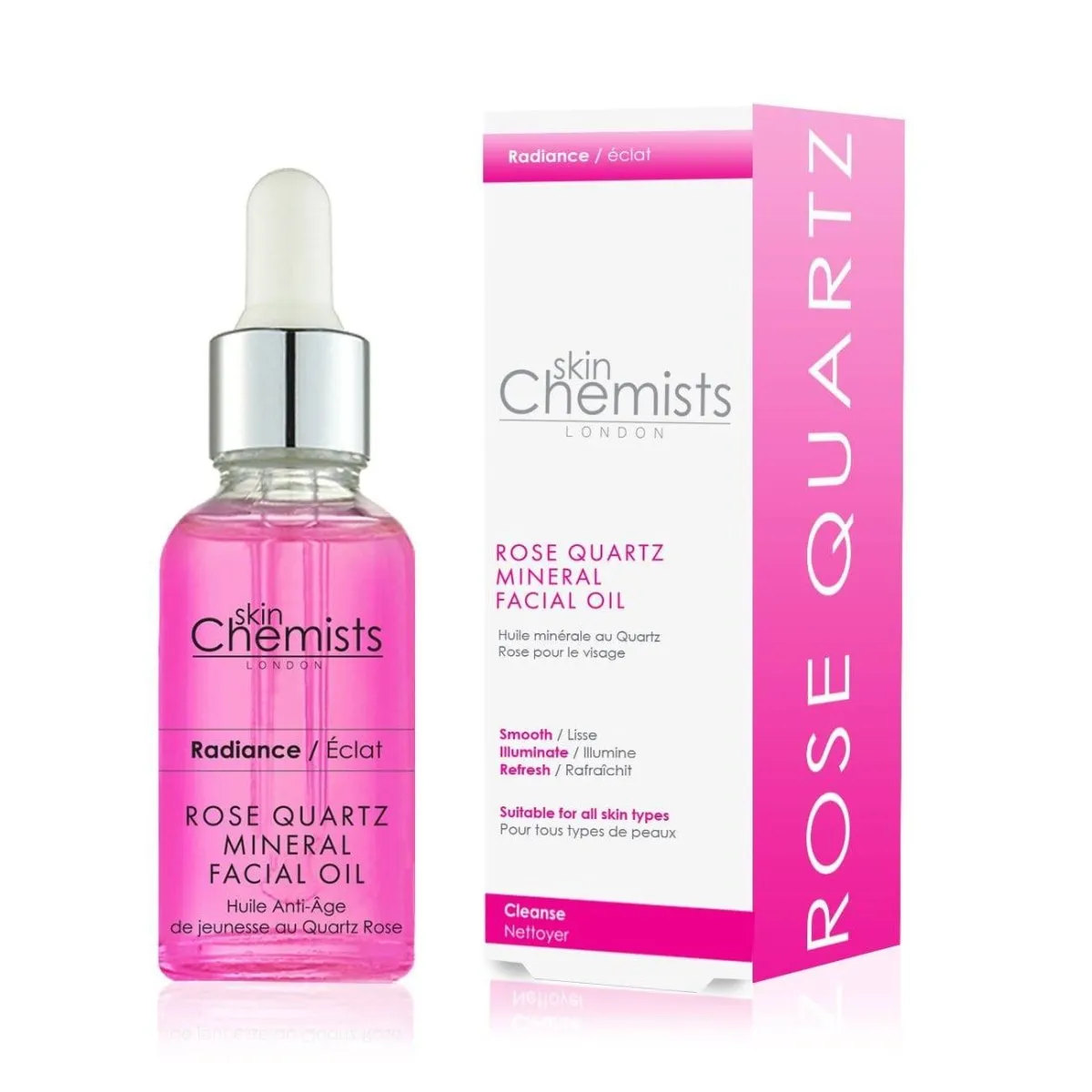 Rose Quartz Mineral Facial Oil 30ml