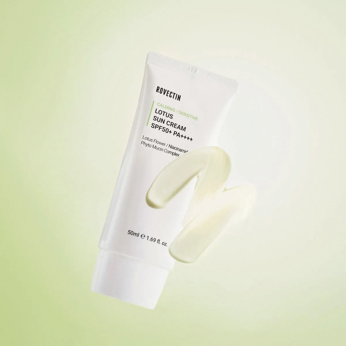 [ROVECTIN] Calming Lotus Sun Cream SPF 50  PA     50ml