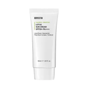 [ROVECTIN] Calming Lotus Sun Cream SPF 50  PA     50ml