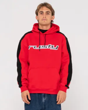 Rusty 2K Sing Hood - Red/Black