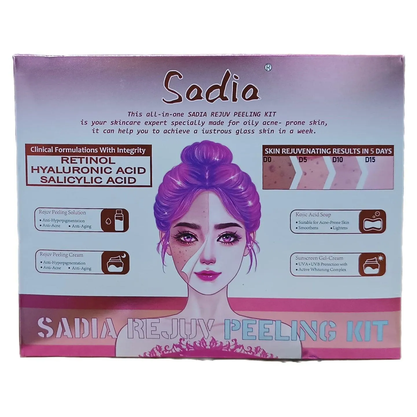 Sadia Rejuv Peeling Kit