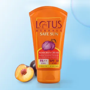 Safe Sun Sunscreen Cream SPF 30 PA  