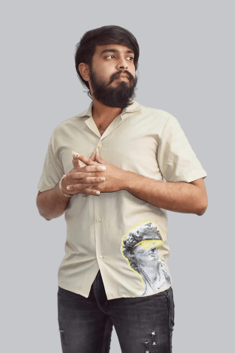 Saint Cream Shirt