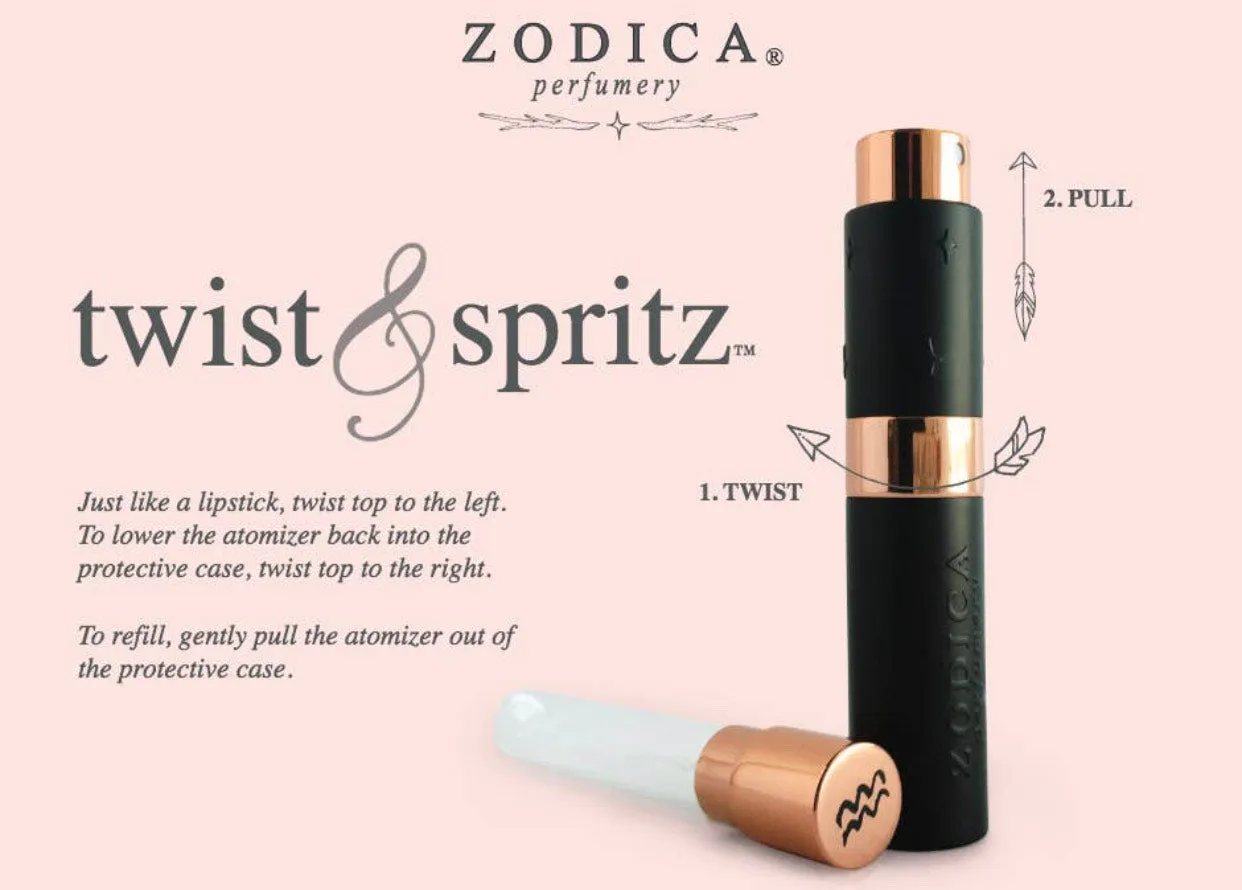 Scorpio Zodiac Perfume Travel Spray Gift Set