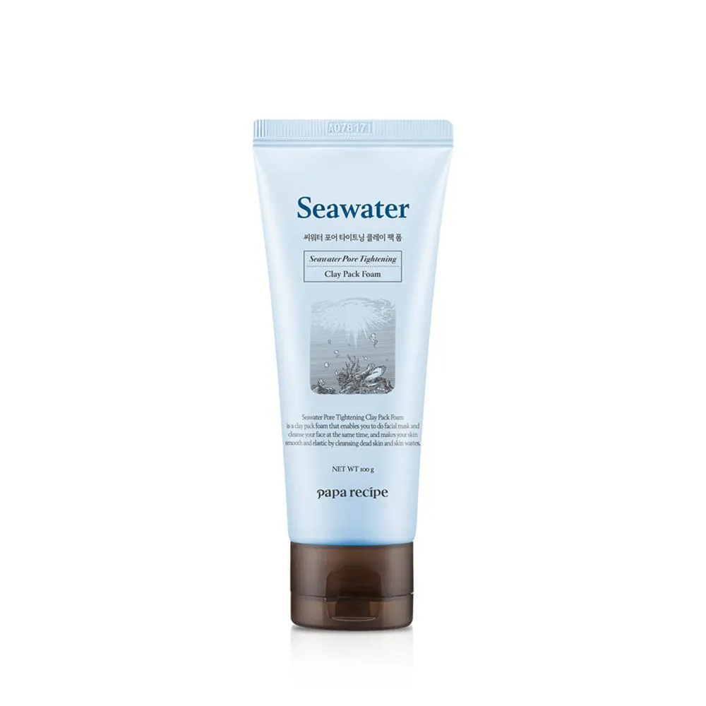 Seawater Pore Tightening Clay Pack Foam