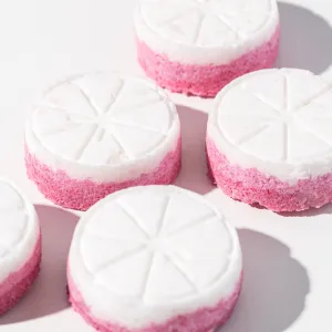 Shower Right :: All Natural Shower Steamers, Sea Salt Scrub Pucks   Milk & Honey Shower Gel