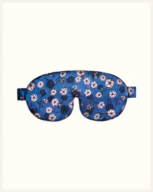 Silk Sleep Mask - Gemini Blue