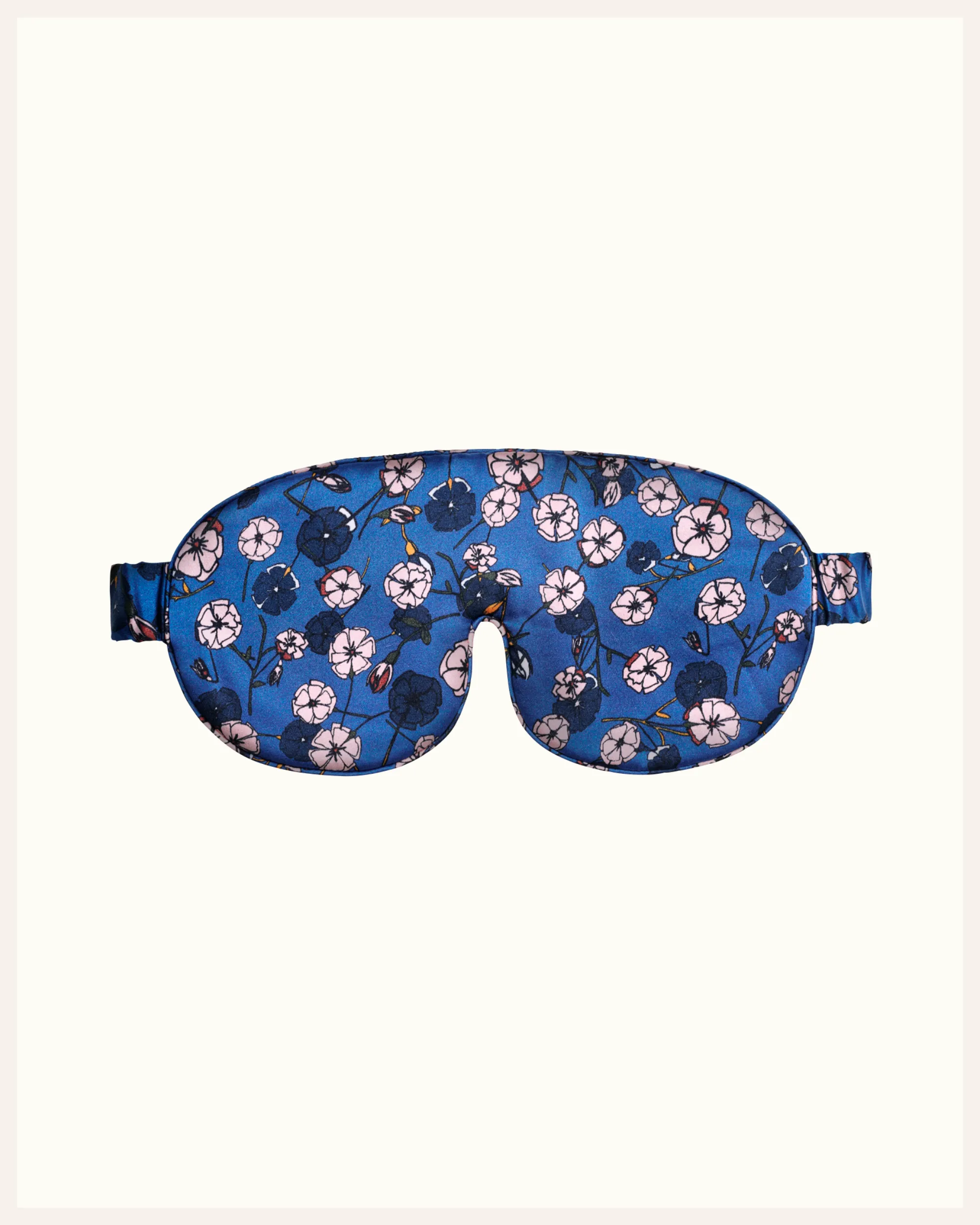 Silk Sleep Mask - Gemini Blue