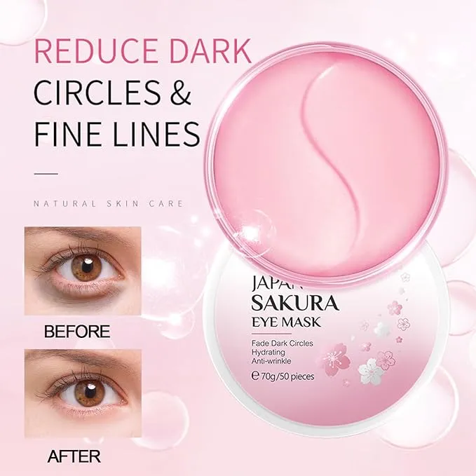 Skin Care For Teenage Girls,Cherry Blossom Skincare Sets Teen Skincare Set, Pamper Sets For Women Gifts,Skin Care Sets & Kits Face Serum,Face Cream,Sleep Mask,Eye Mask,Mud Mask,Lip Mask (SetA)