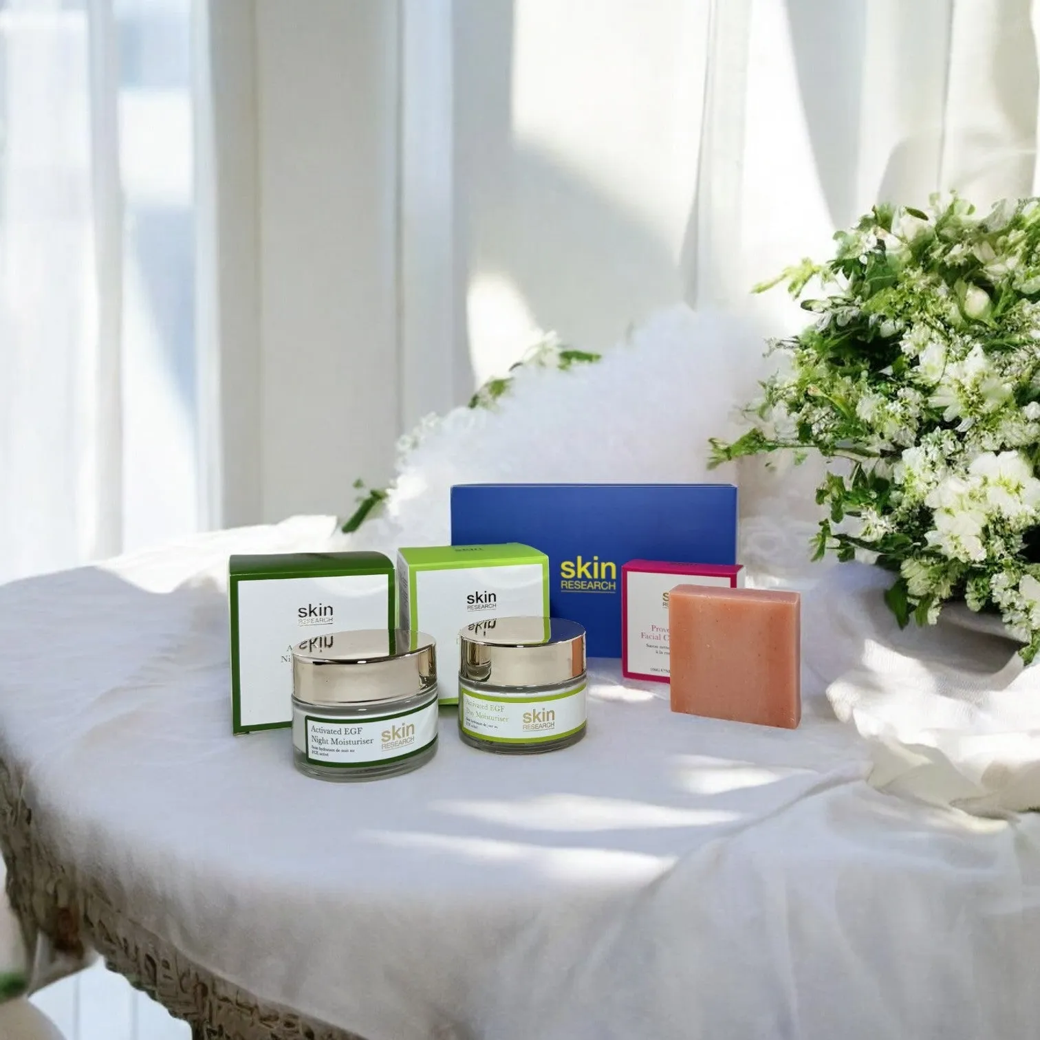 Skin Research Anti-Ageing EGF Skincare Gift Set