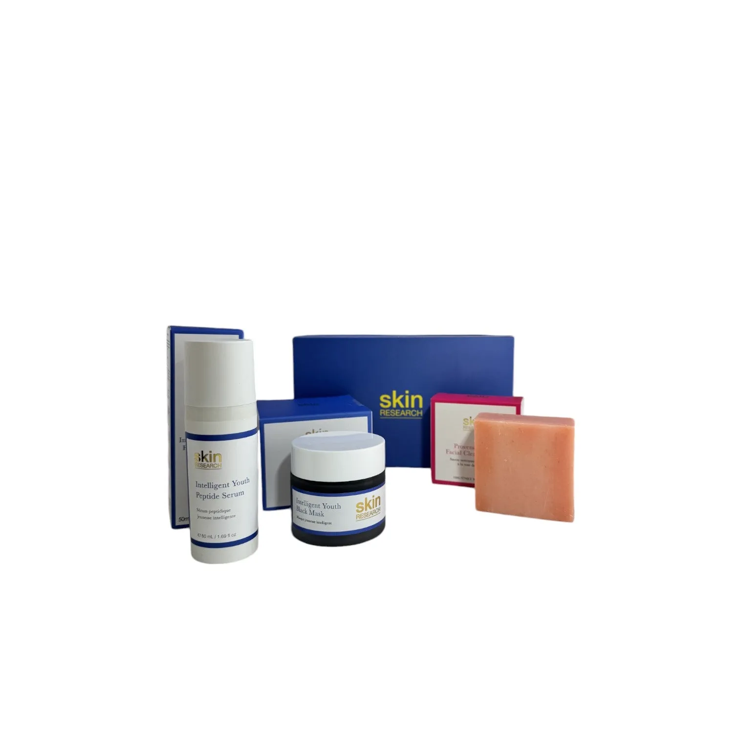 Skin Research Anti-Ageing Intelligent Youth Peptide Skincare Christmas Gift Set