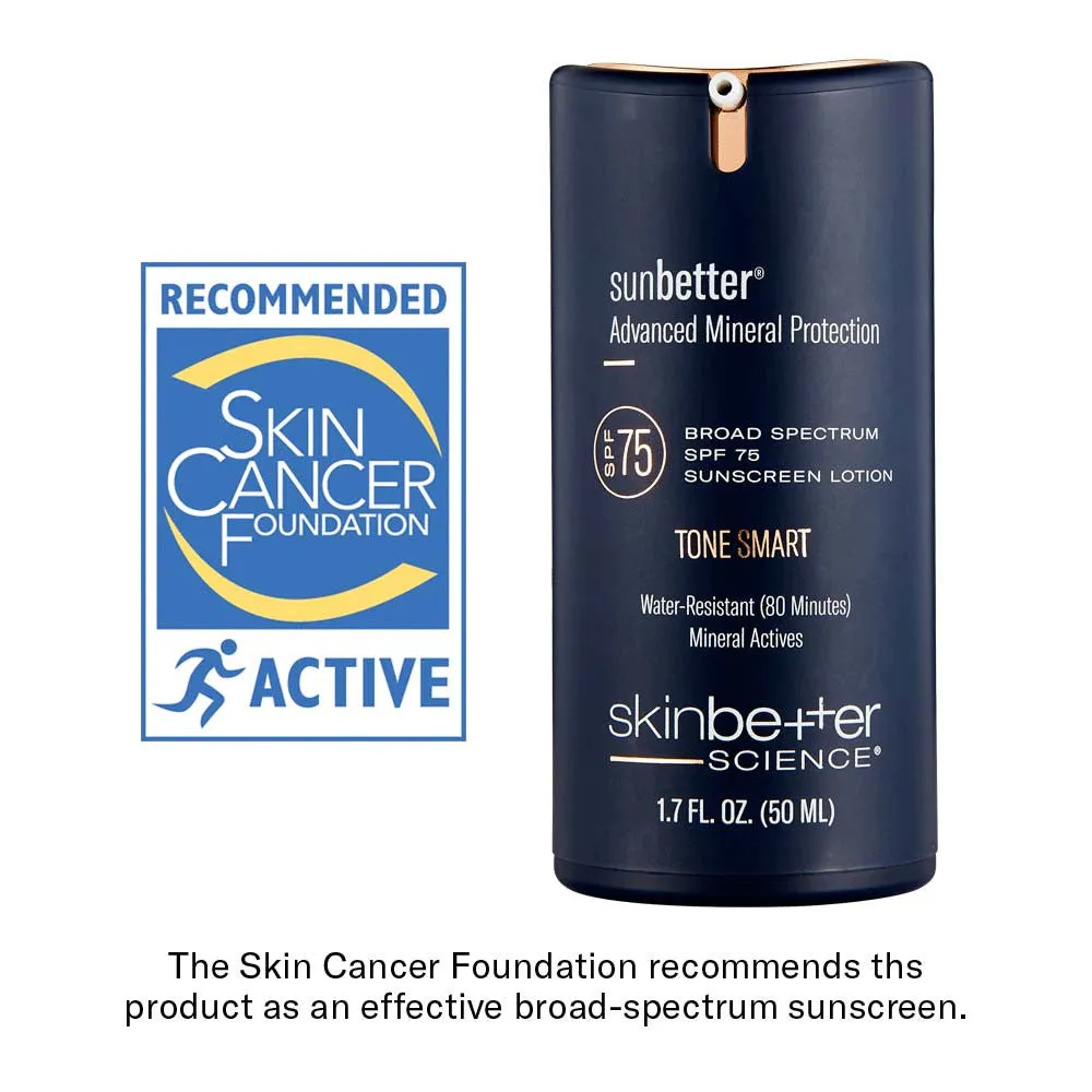 Skinbetter sunbetter TONE SMART SPF 75 Sunscreen Lotion