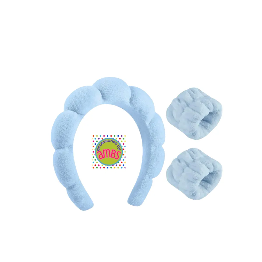 Skincare Headband and armbands