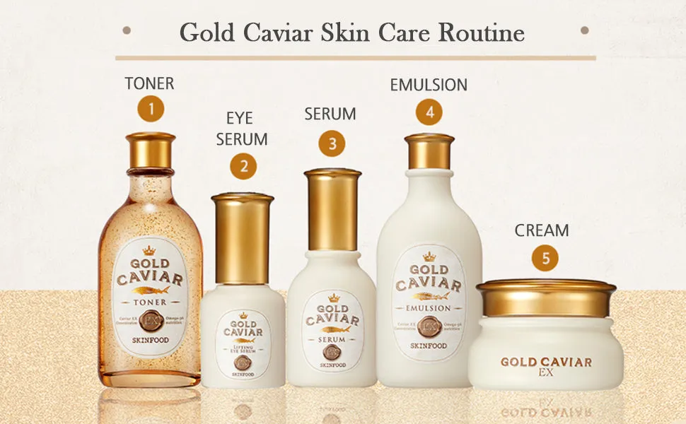 SKINFOOD Gold Caviar EX Lifting Eye Serum