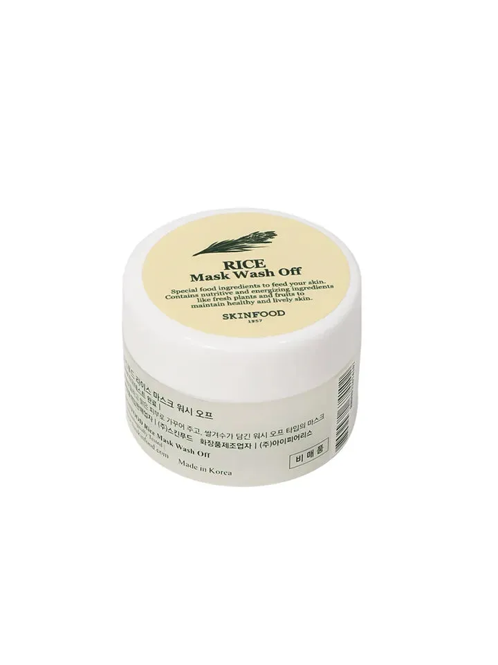 SKINFOOD Rice Mask Wash Off ماسك الرز