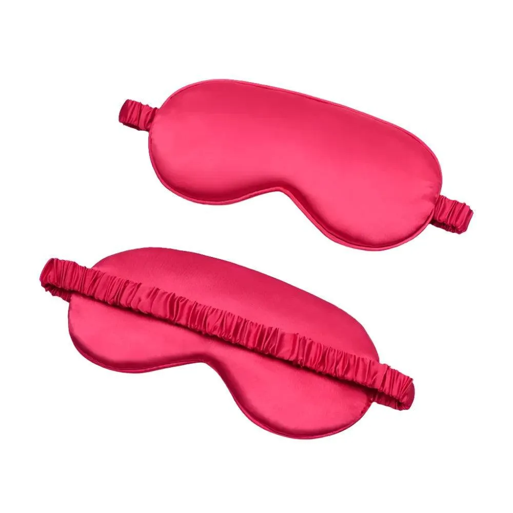 Sleep Eye Mask, Imitation Silk, Blocks Light, Ergonomic Design, Comfortable Fit, Multiple Colors, 8.07*3.74in, Ideal for Travel, Naps, and Relaxation