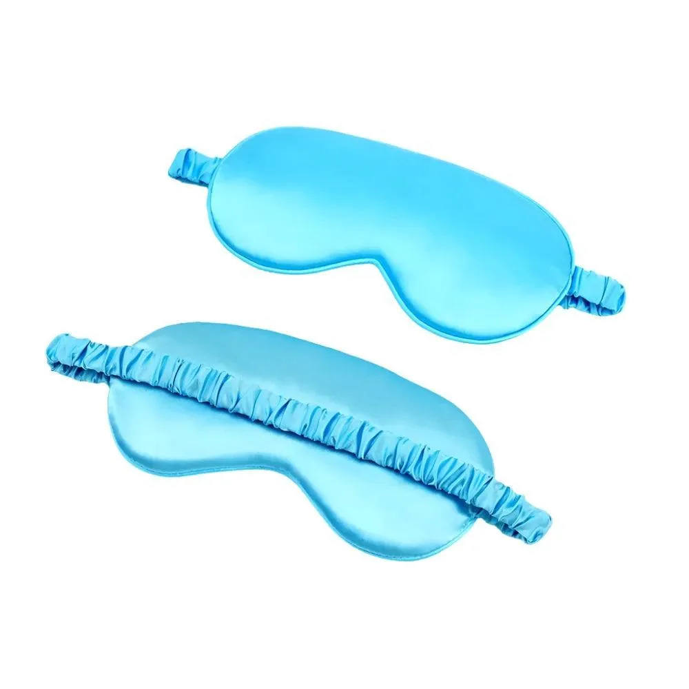 Sleep Eye Mask, Imitation Silk, Blocks Light, Ergonomic Design, Comfortable Fit, Multiple Colors, 8.07*3.74in, Ideal for Travel, Naps, and Relaxation