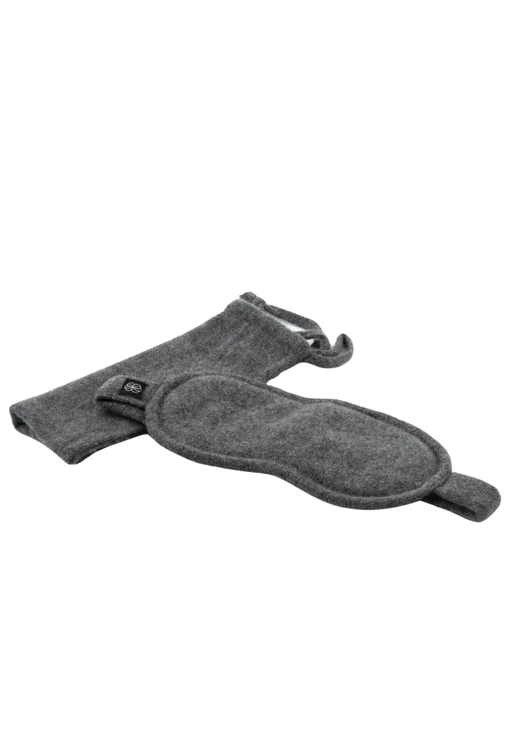 Sleep Mask Cashmere Anthracite