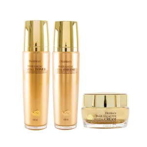 SnaiI Galac-Tox Revital Trio Set (Toner   Emulsion   Cream)