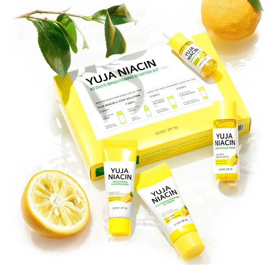 SOME BY MI YUJA NIACIN 30 Days Brightening Starter Kit مجموعه اليوجا من سم باي مي