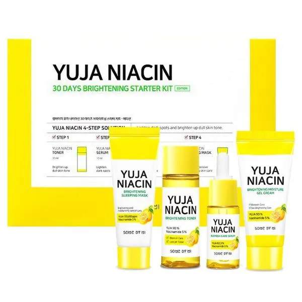 SOME BY MI YUJA NIACIN 30 Days Brightening Starter Kit مجموعه اليوجا من سم باي مي
