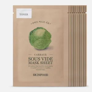 Sous Vide Mask Sheet 10 Mask Cabbage