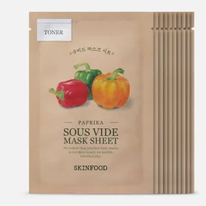 Sous Vide Mask Sheet 10 Mask Paprika