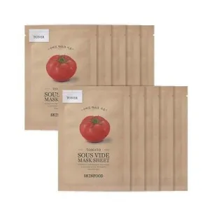 Sous Vide Mask Sheet 10 Mask Tomato