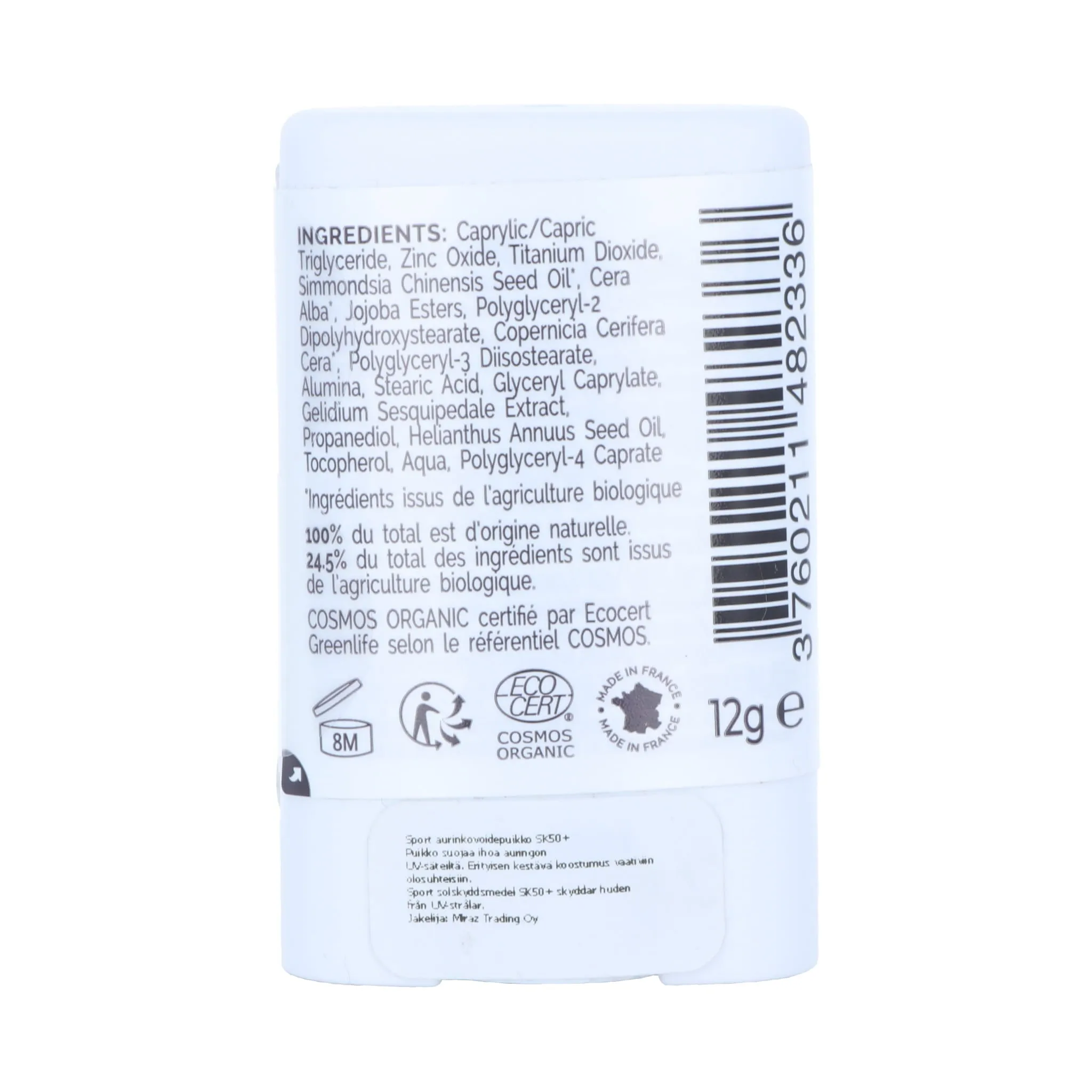 Stick Solaire Sunscreen SPF50 , 12 g