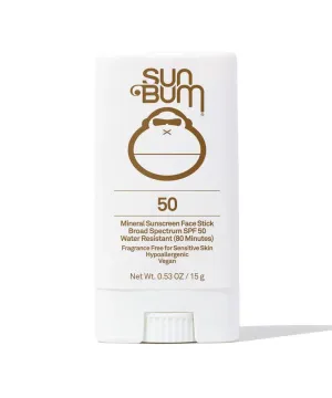 SUN BUM- 50 SPF MINERAL FACE STICK