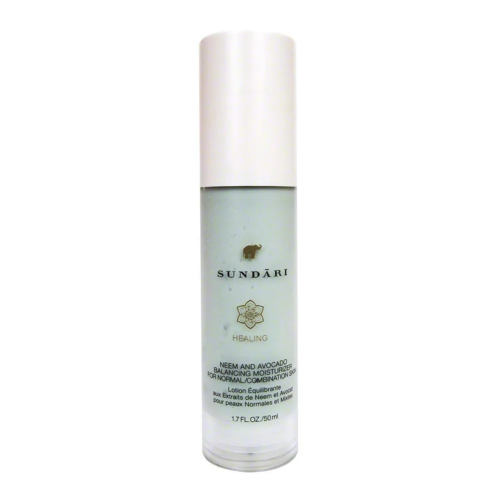 Sundari Neem and Avocado Balancing Moisturizer for Normal to Combination Skin, 1.7 Ounce