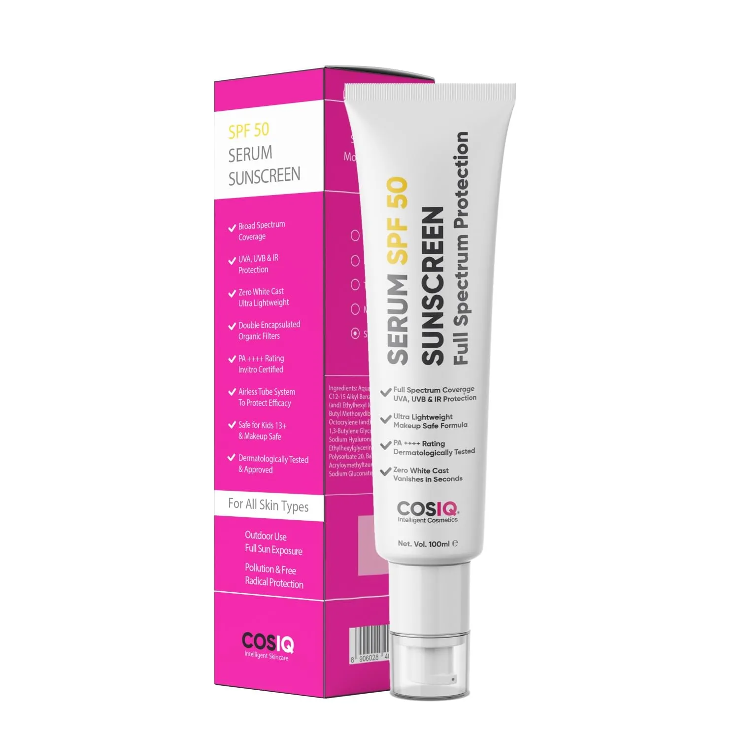 Sunscreen Cream SPF50  Anti-Aging Body Protection