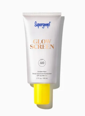 Supergoop Glowscreen in Golden Hour