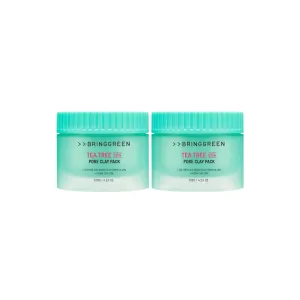 Tea Tree Cica Pore Clay Pack 120g Double Set
