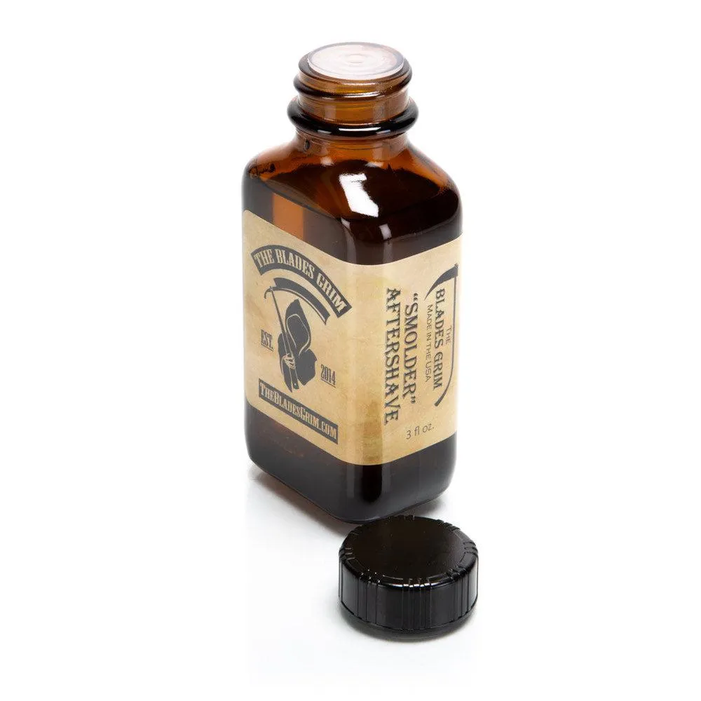 The Blades Grim Aftershave Pre-Shave Combo - 3oz  - Smolder