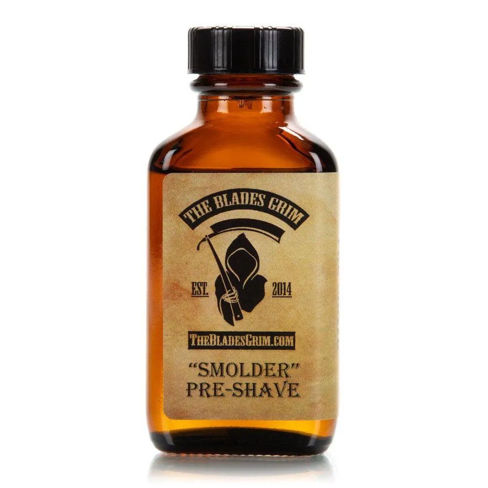 The Blades Grim Aftershave Pre-Shave Combo - 3oz  - Smolder