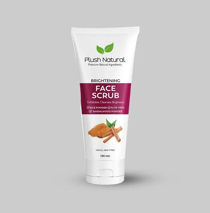 The Brightening Bundle ( Plush Natural Brightening Face Scrub, Saffron Complexion Builder, The Ordinary Azelaic Acid Suspension 10% )