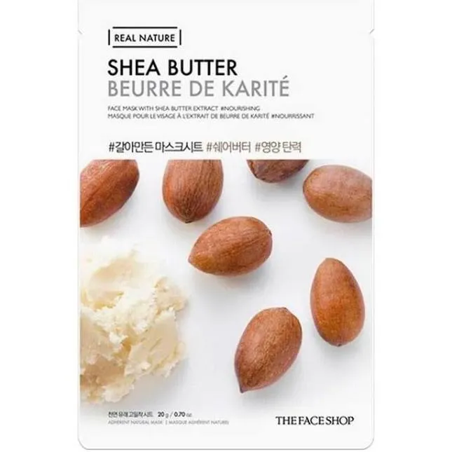 THE FACE SHOP Real Natural Sheet Mask ماسكات ورقية من ذا فيس شوب