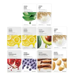 THE FACE SHOP Real Natural Sheet Mask ماسكات ورقية من ذا فيس شوب
