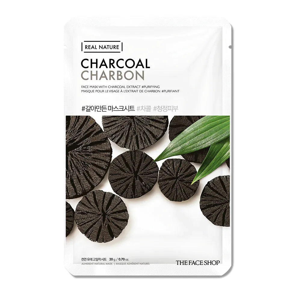 THE FACE SHOP Real Natural Sheet Mask ماسكات ورقية من ذا فيس شوب