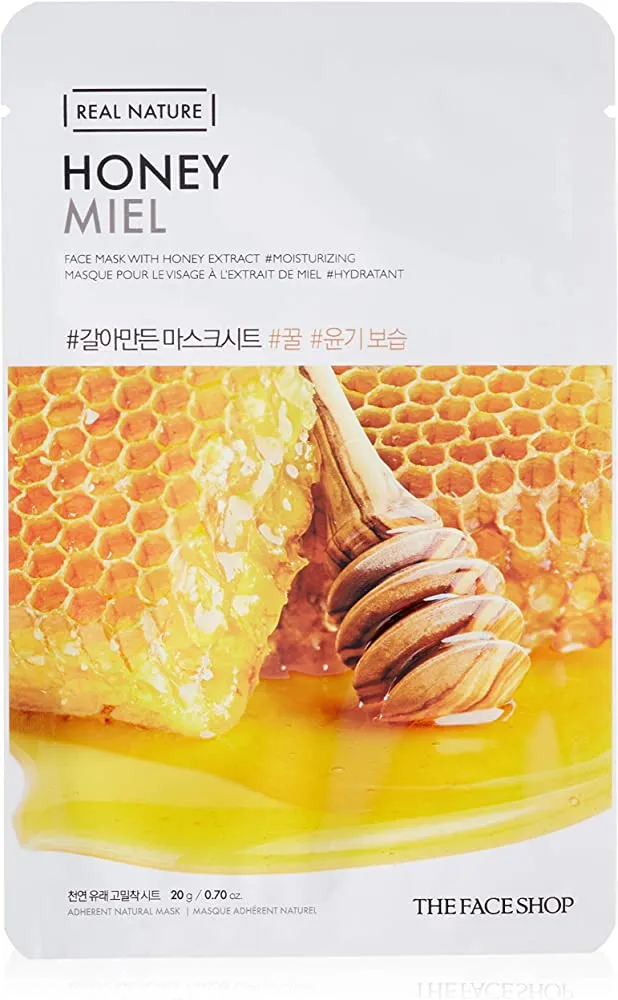 THE FACE SHOP Real Natural Sheet Mask ماسكات ورقية من ذا فيس شوب