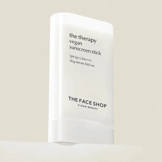 THE FACE SHOP The Therapy Vegan Sunscreen Stick SPF 50  PA     18g