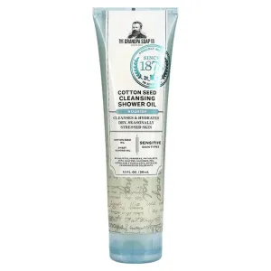 The Grandpa Soap Co. - Cleansing Shower Oil Cottonseed, 9.5 fl oz | Pack of 3